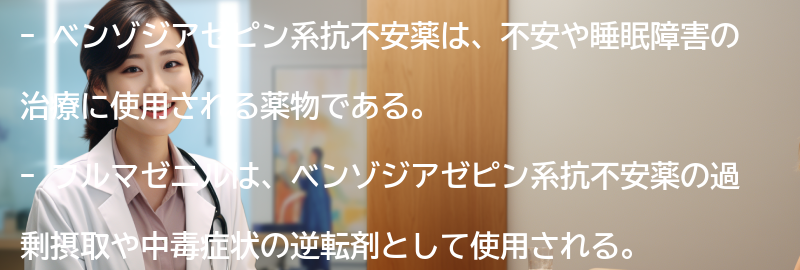 ベンゾジアゼピン系抗不安薬とはの要点まとめ