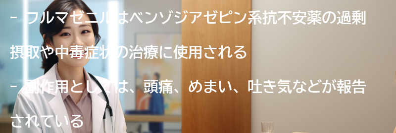 フルマゼニルの副作用と注意点の要点まとめ