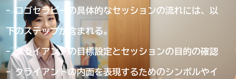 ロゴセラピーの具体的なセッションの流れの要点まとめ