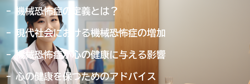 心の健康を保つためのアドバイスの要点まとめ