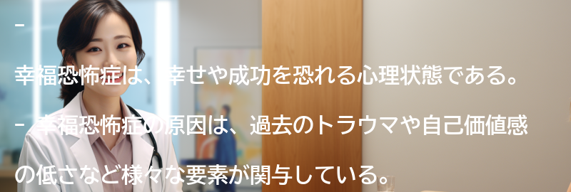 幸福恐怖症を理解するための参考文献とリソースの要点まとめ