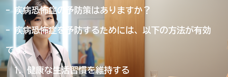 疾病恐怖症の予防策はありますか？の要点まとめ