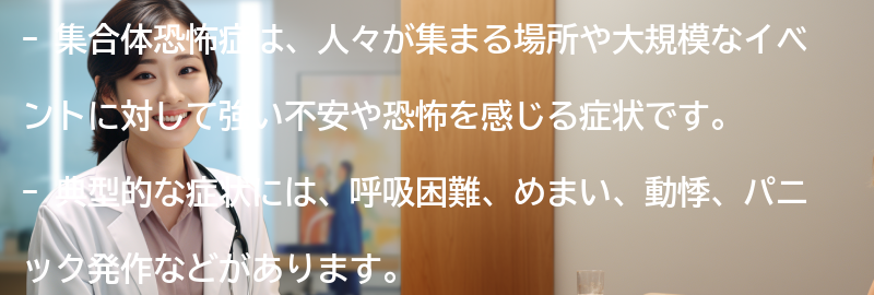 集合体恐怖症の典型的な症状とは？の要点まとめ