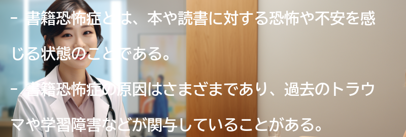 書籍恐怖症を克服するためのツールとリソースの要点まとめ