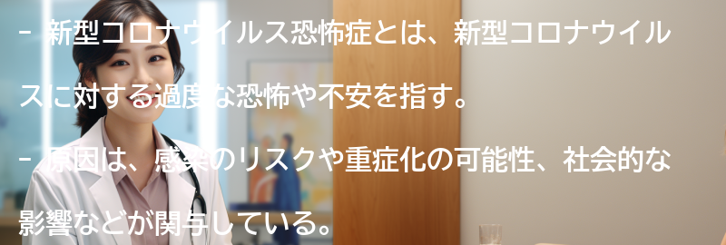 新型コロナウイルス恐怖症に関するよくある質問と回答の要点まとめ