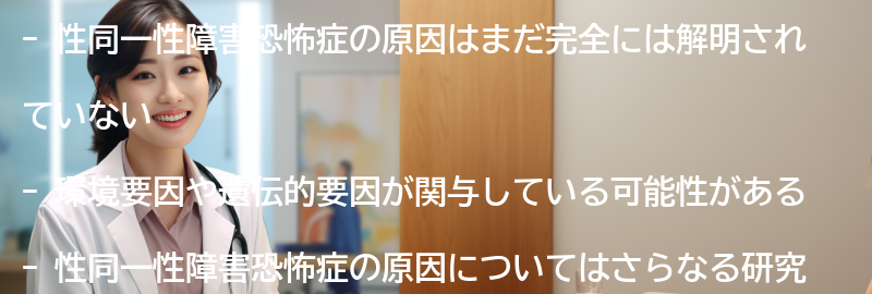 性同一性障害恐怖症の原因は何ですか？の要点まとめ