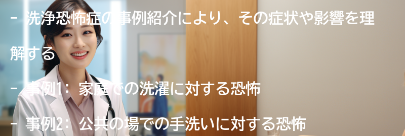 洗浄恐怖症を理解するための事例紹介の要点まとめ