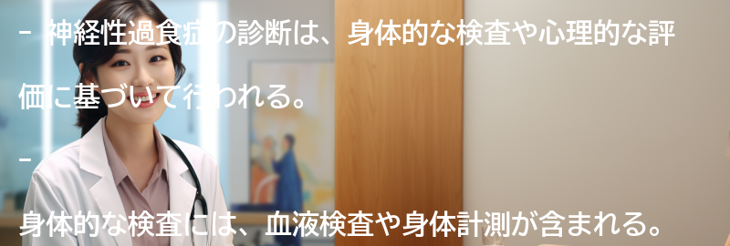 神経性過食症の診断方法とは？の要点まとめ