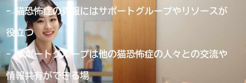 猫恐怖症の克服に向けたサポートグループやリソースの要点まとめ