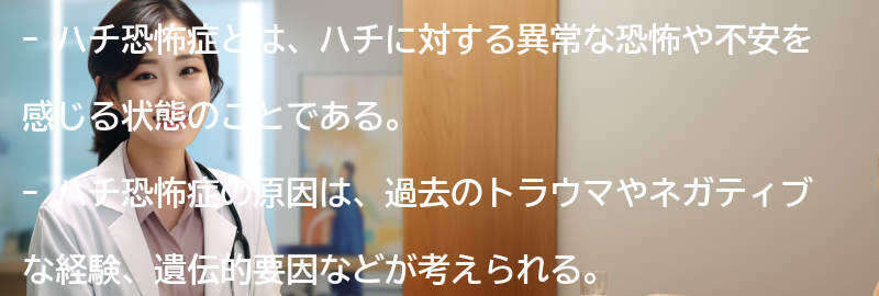 ハチ恐怖症に関するよくある質問と回答の要点まとめ