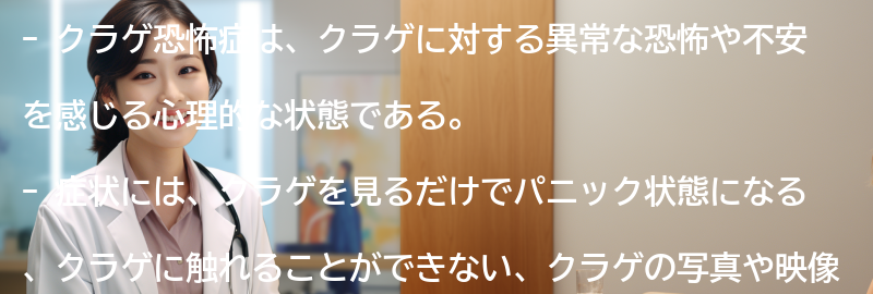 クラゲ恐怖症の症状とは？の要点まとめ