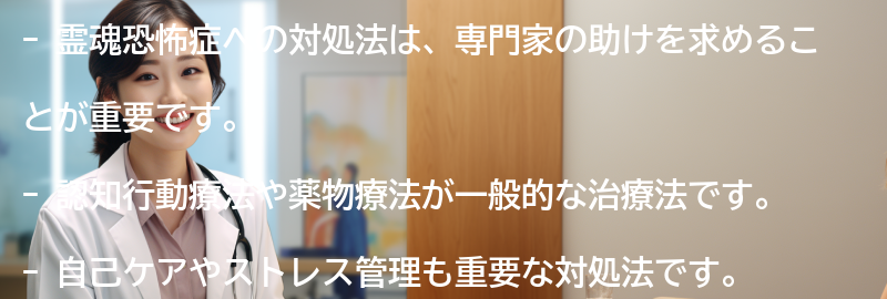 霊魂恐怖症への対処法とは？の要点まとめ