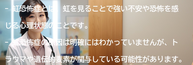 虹恐怖症に関するよくある質問と回答の要点まとめ